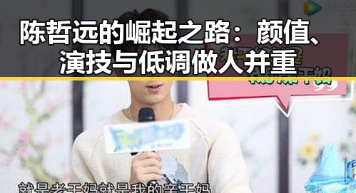陈哲远的崛起之路：颜值、演技与低调做人并重